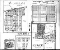 Conrath, Ingram, Kilgore's Addition, West Ingram, Port Arthur, Apollonia - Above, Rusk County 1914